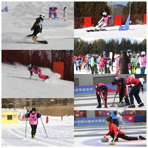 北京市第六届中小学生冬季运动会顺利完赛