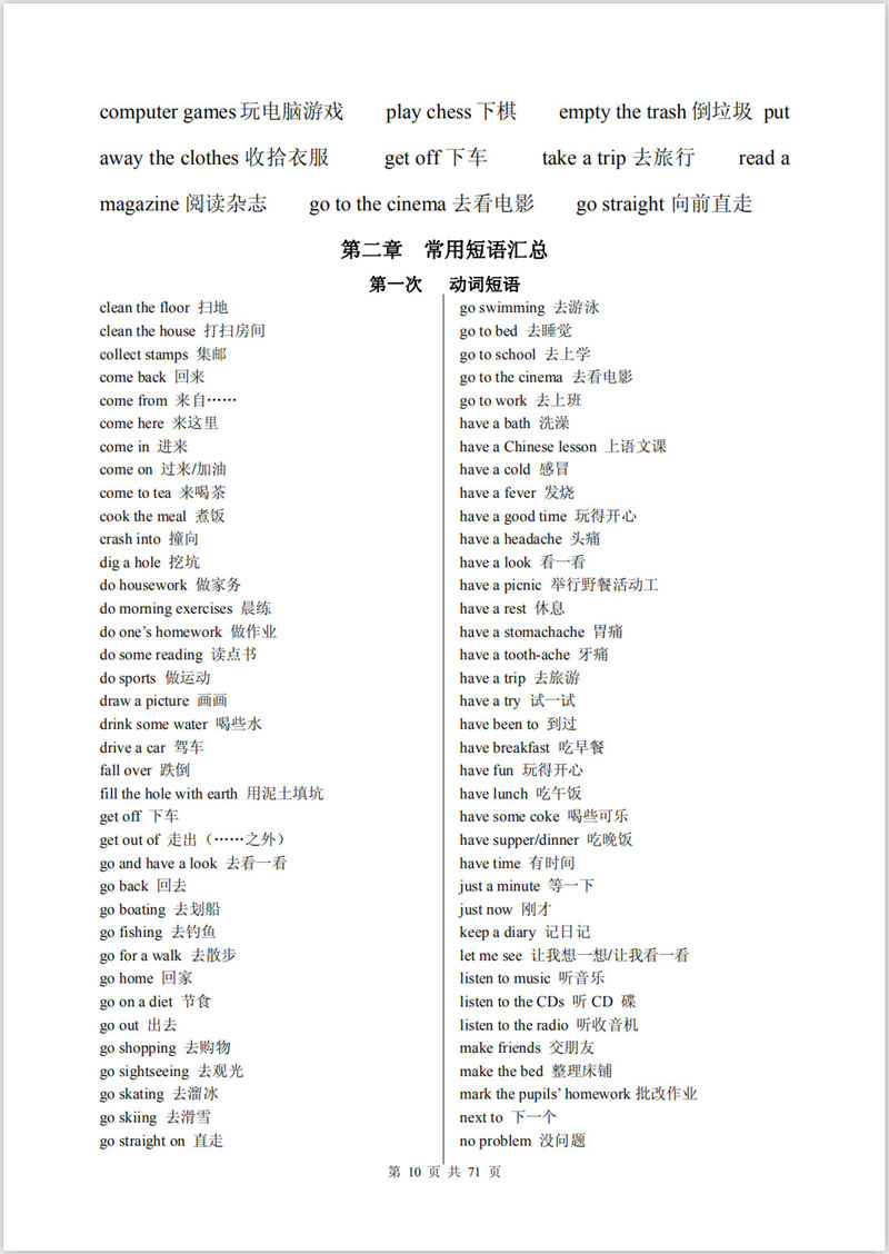 小学英语 语法涨分宝典