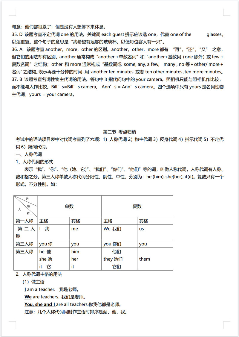 高中英语 语法 涨分宝典