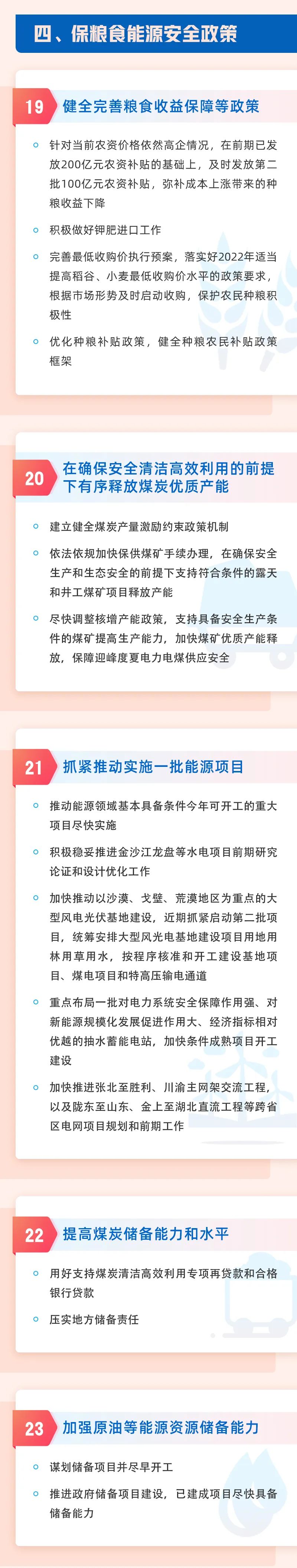 6方面33项！稳经济一揽子政策措施来了！