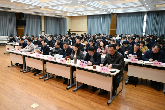 2022年南昌市教育系统全面从严治党工作会暨市委教育工委落实市委巡察“回头看”整改工作述责会召开