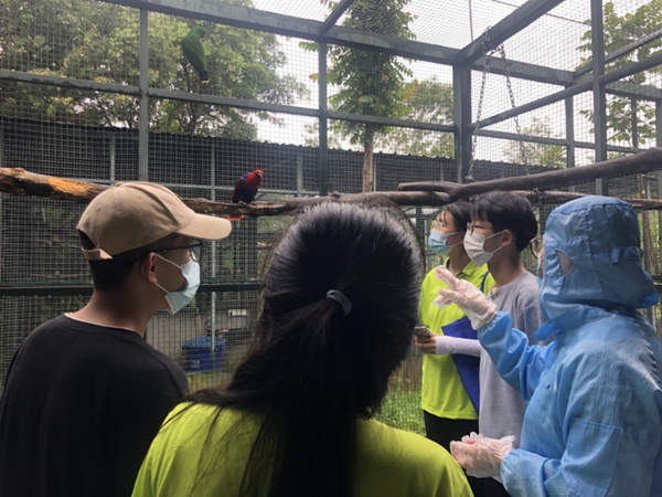 福建农林大学野生动物保护实践队开展动物“丰容”活动