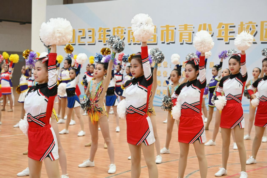 2023年度南昌市青少年校园啦啦操比赛成功举办