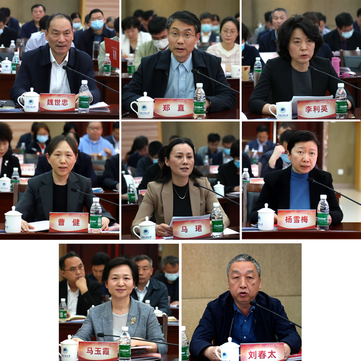 河南省高校纪念中共中央发布“五一口号”75周年座谈会举行