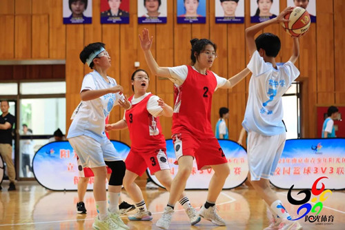 2023年南京市青少年阳光体育节校园篮球3V3联赛开赛
