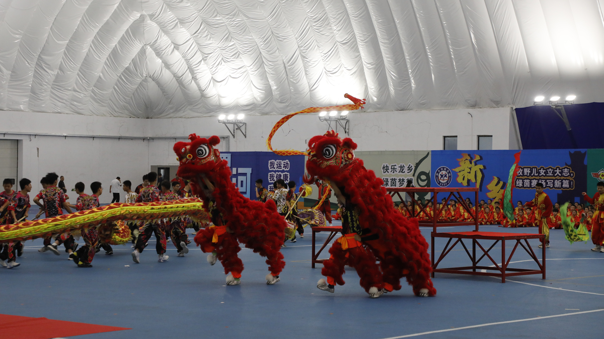 河南省第十四届运动会学生组足球比赛  暨2023年河南省校园足球“省长杯”比赛在开封开幕