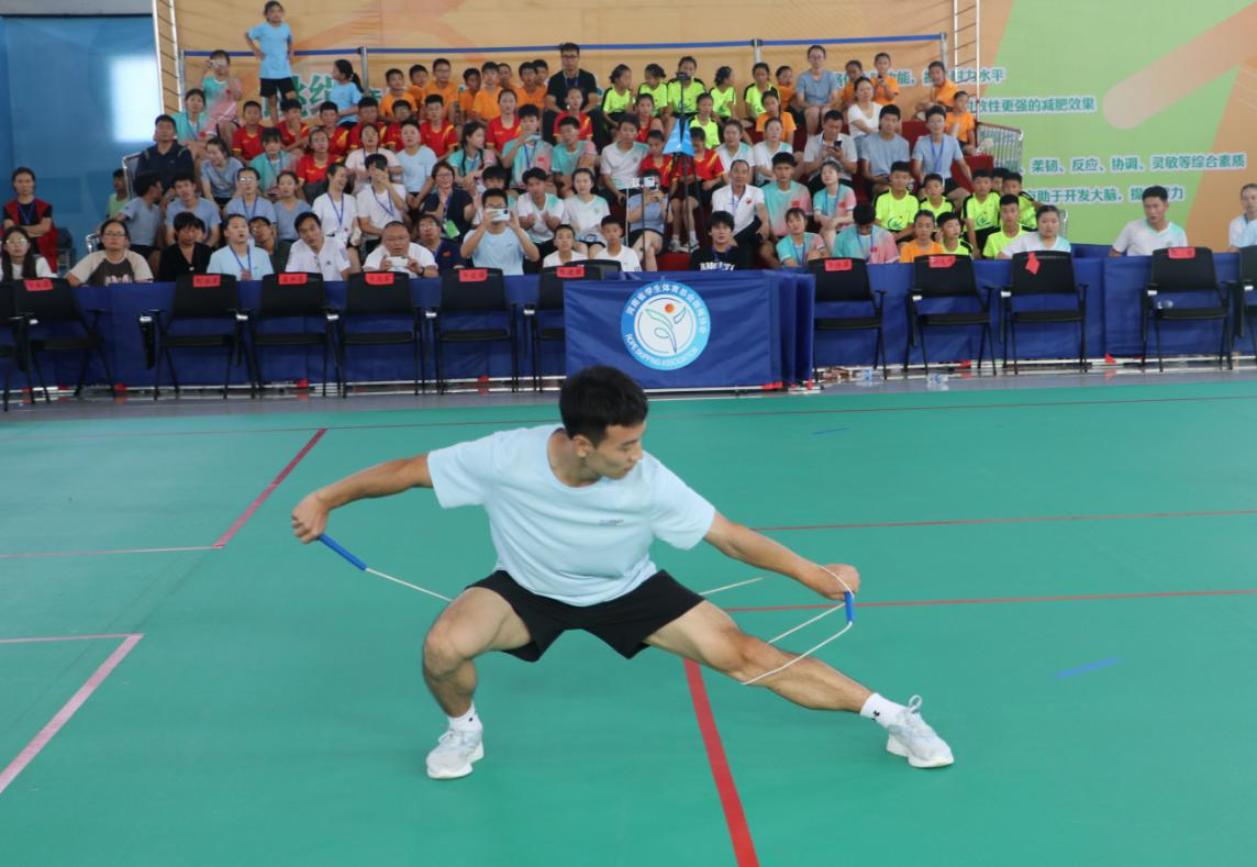 河南省第二届学生跳绳比赛在洛阳举办