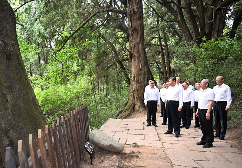 习近平在四川考察时强调 推动新时代治蜀兴川再上新台阶 奋力谱写中国式现代化四川新篇章 返京途中在陕西汉中考察